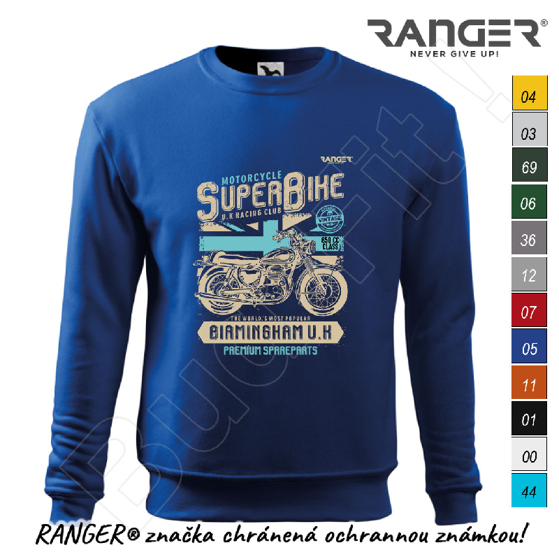 Mikina RANGER® - SUPER BIKE