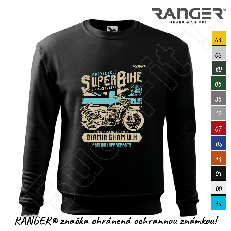 Mikina RANGER® - SUPER BIKE