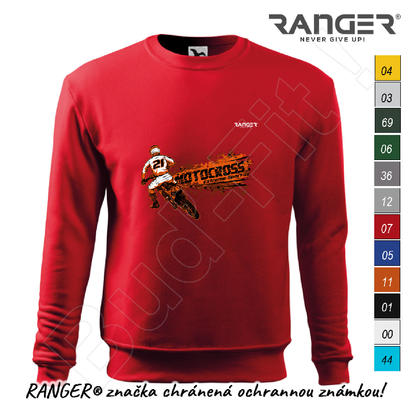 Mikina RANGER® - MOTOCROSS - a