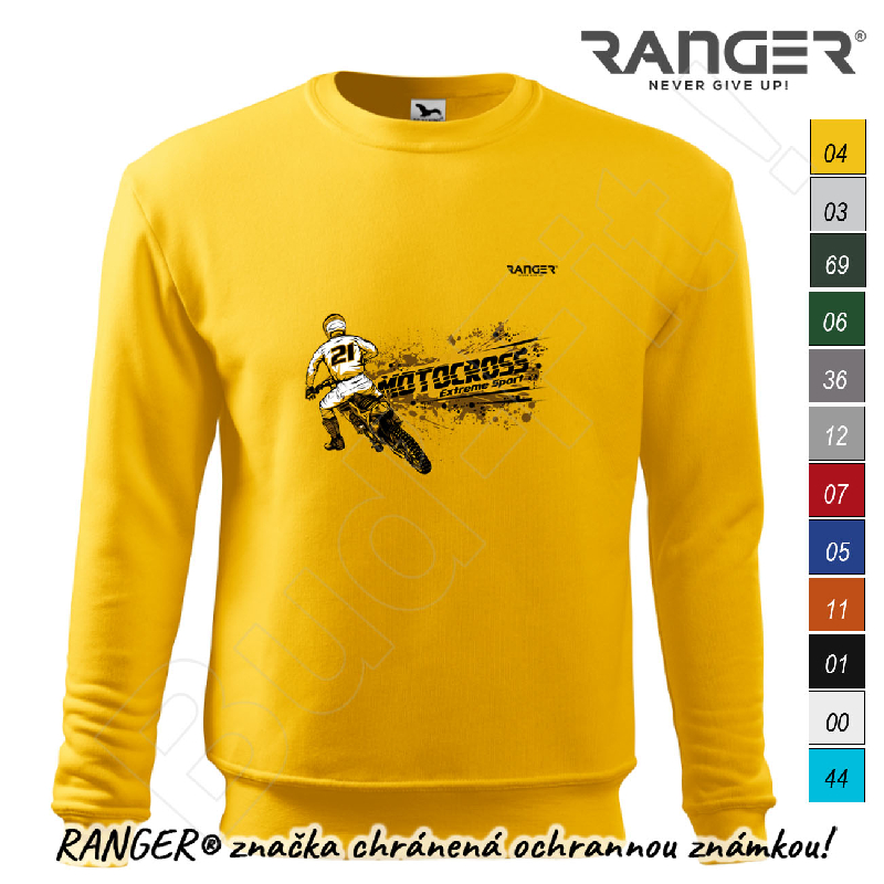 Mikina RANGER® - MOTOCROSS - a