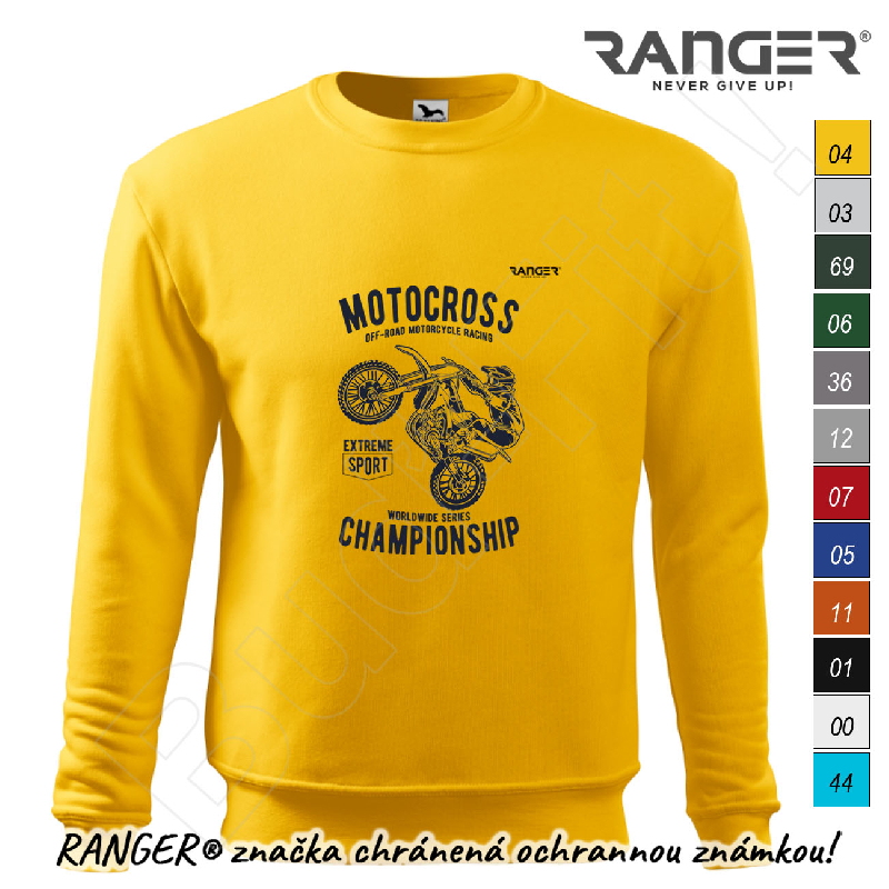 Mikina RANGER® - MOTOCROSS - b