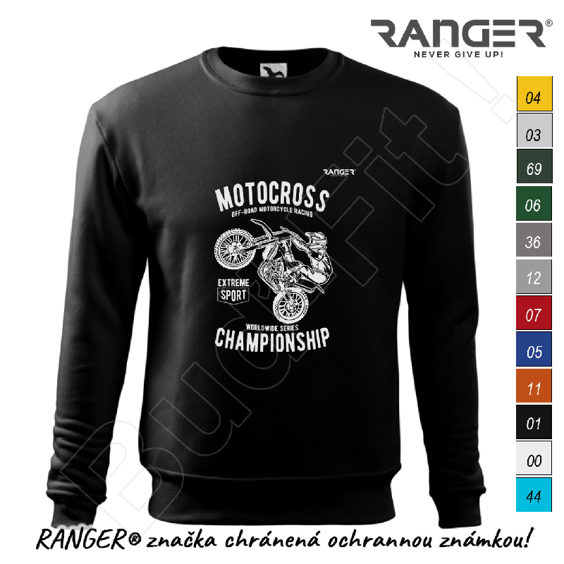 Mikina RANGER® - MOTOCROSS - b