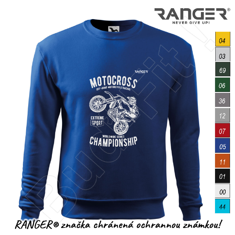 Mikina RANGER® - MOTOCROSS - b