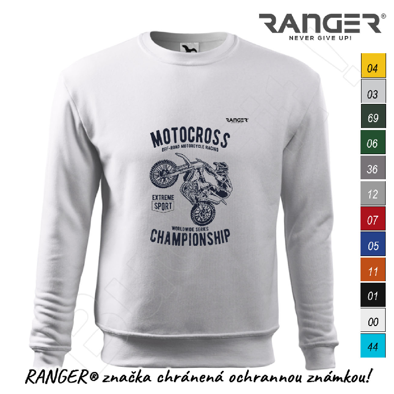 Mikina RANGER® - MOTOCROSS - b