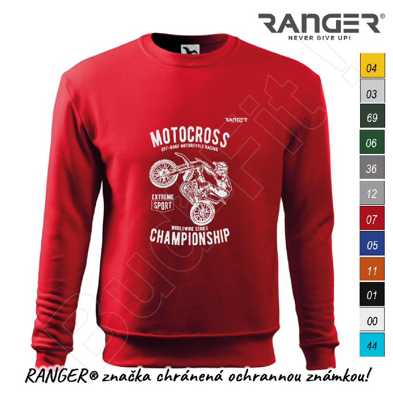 Mikina RANGER® - MOTOCROSS - b