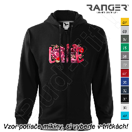 Mikina RANGER® s kapucňou a zipsom - TOPÁNKY