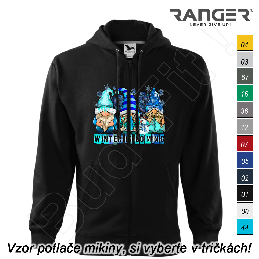 Mikina RANGER® s kapucňou a zipsom - TRPASLÍCI