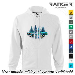 Mikina RANGER® s kapucňou a zipsom - ŠKRIATKOVIA