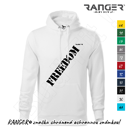 Mikina RANGER®  s kapucňou - FREEDOM - b