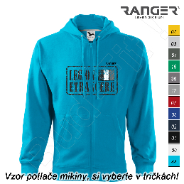 Mikina RANGER® s kapucňou a zipsom - LEGION ETRANGERE - a