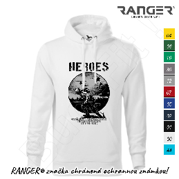 Mikina RANGER®  s kapucňou - HEROES