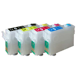 Sada QUEEN-US kompatibilná s Epson T1301 až 1304 (C13T13014010, C13T13024010, C13T13034010, C13T13044010)