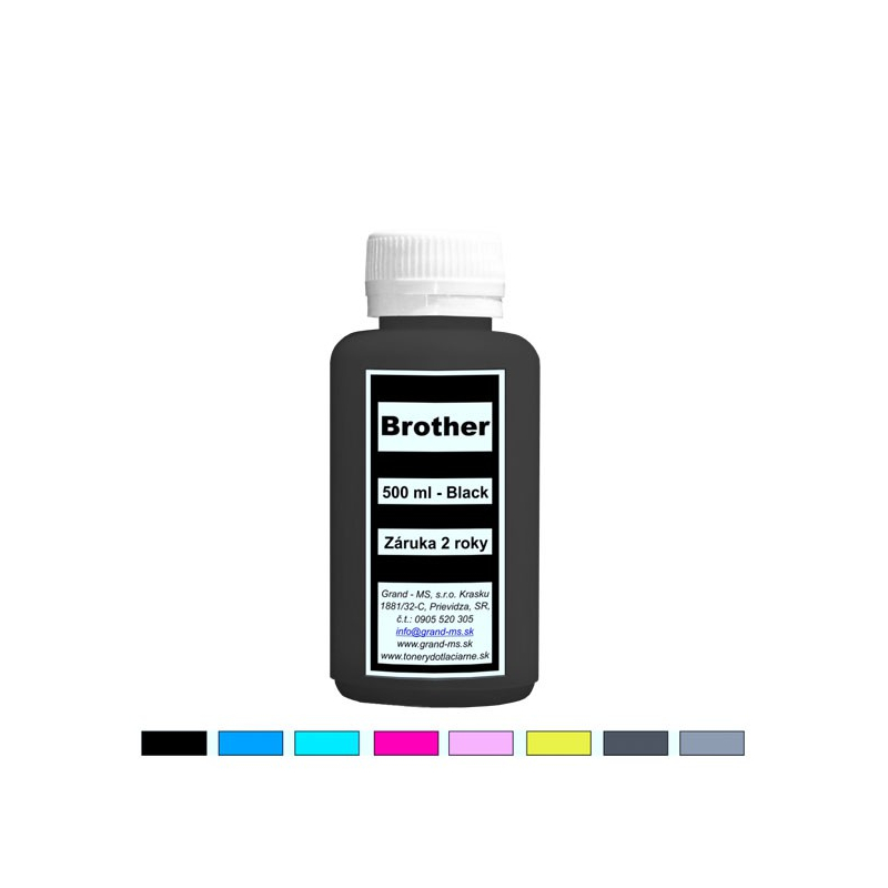 Atrament - pre kazety BROTHER - 500 ml