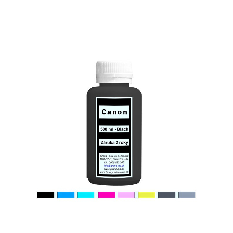 Atrament - pre kazety CANON - 500 ml