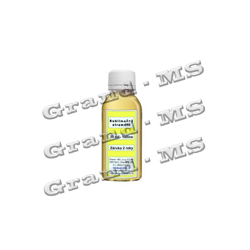 Sublimačný atrament Yellow - 30 ml