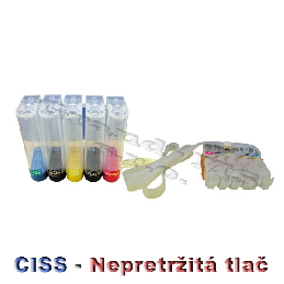 CISS QUEEN-US pre CANON - náhrada za kazety PGI-550 Bk / CLI-551 CMYK (6431B001, 6444B001, 6445B001, 6446B001, 6443B001)