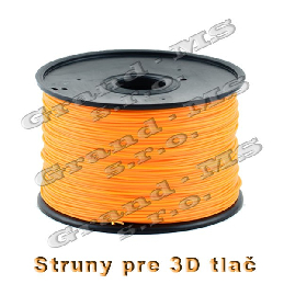 Tlačová struna ABS - 1,75 mm - oranžová_product_product_product