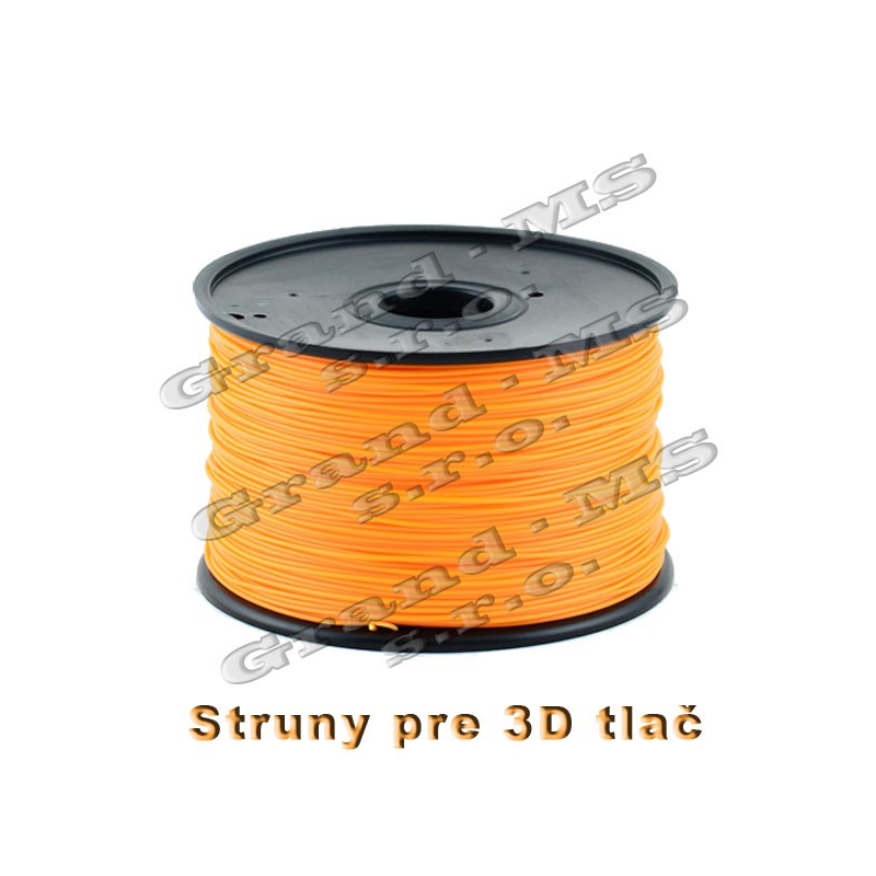 Tlačová struna ABS - 1,75 mm - oranžová_product_product_product