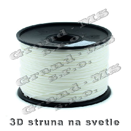 Svietiaca tlačová struna ABS - 1,75 mm