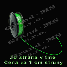 Svietiaca tlačová struna ABS - 1,75 mm - (cena za 1 m)_product