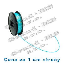 Tlačová struna ABS - 1,75 mm - azúrová (cena za 1 m)_product_product_product