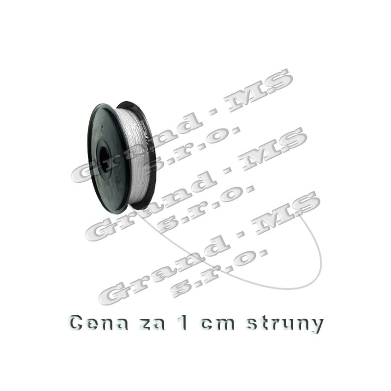 Tlačová struna ABS - 1,75 mm - biela (cena za 1 m)_product_product_product