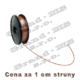 Tlačová struna ABS - 1,75 mm - hnedá (cena za 1 m)_product_product_product