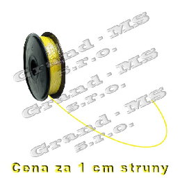 Tlačová struna ABS - 1,75 mm - žltá (cena za 1 m)_product_product