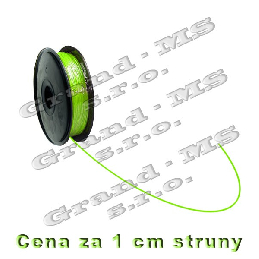 Tlačová struna ABS - 1,75 mm - limetková (cena za 1 m)_product_product