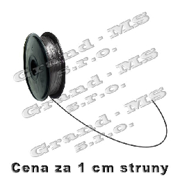 Tlačová struna ABS - 1,75 mm - čierna (cena za 1 m)_product_product