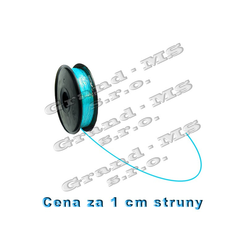 Tlačová struna ABS - 3 mm - azúrová (cena za 1 m)_product_product