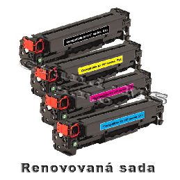 GRAND-MS, sada tonerových renovovaných kaziet HP CF210X, CF211A, CF212A, CF213A