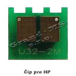 Čip pre HP CC530A, Black