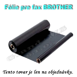 Objednávka - Termo fólie pre Brother