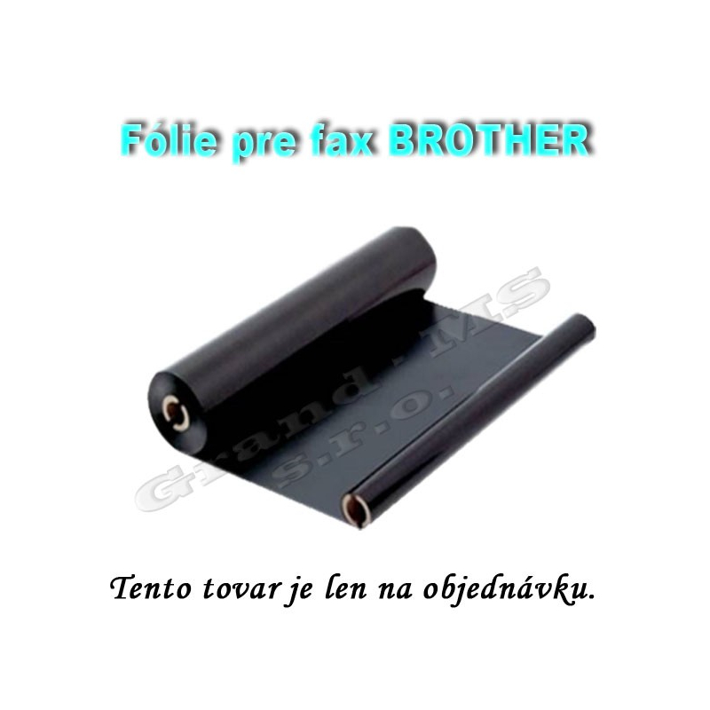 Objednávka - Termo fólie pre Brother