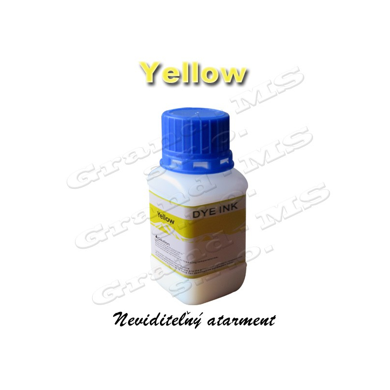 Neviditeľný atrament &quot;YELLOW&quot; 100 ml