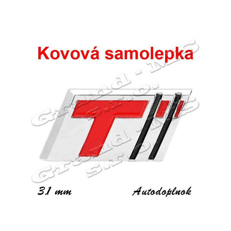 Kovová samolepka T - univerzal, typ-01