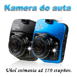 HD digitálna mini kamera do auta, GT300 2,4 '' s nočným videním + 32GB TF karta