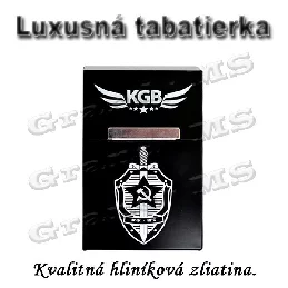 Tabatierka, púzdro, obal či krabička na cigarety - KGB