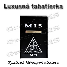 Tabatierka, púzdro, obal či krabička na cigarety - MI5