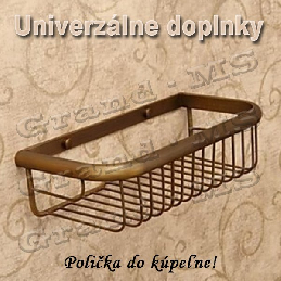 Kúpeľňový doplnok UNIVERZAL - Polička 01