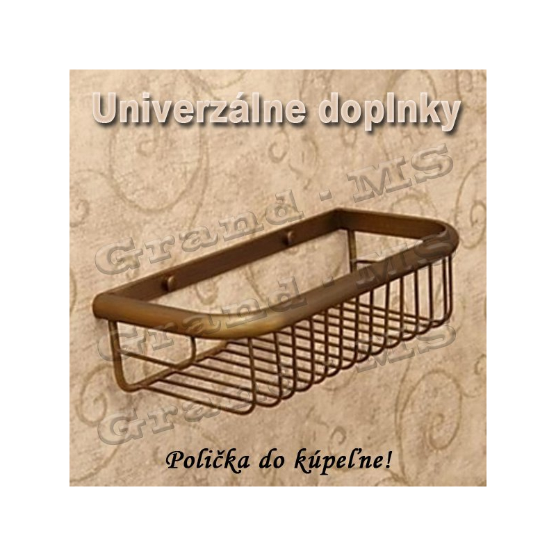 Kúpeľňový doplnok UNIVERZAL - Polička 01