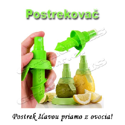 Postrekovač - priamo z citrusového ovocia