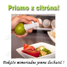 Kreatívny postrekovač - štava priamo z citrusového ovocia