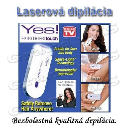 Dámsky bezbolestný laserový depilátor - top TV produkt