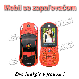 Mobilný telefón, ŠPORT CAR NEWMIND F8 - červený_product