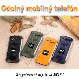 Odolný mobilný telefón VKworld Stone, model V3S_product