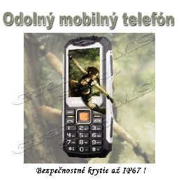 Odolný mobilný telefón VKworld Stone, model V3S_product