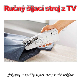 RUČNÝ MINI ŠICÍ STROJ + IHLA + NIŤ + CIEVKA_product