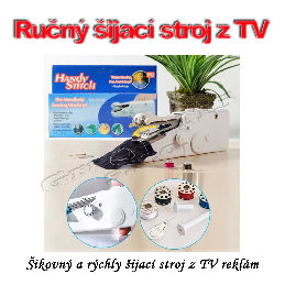 RUČNÝ MINI ŠICÍ STROJ + IHLA + NIŤ + CIEVKA_product